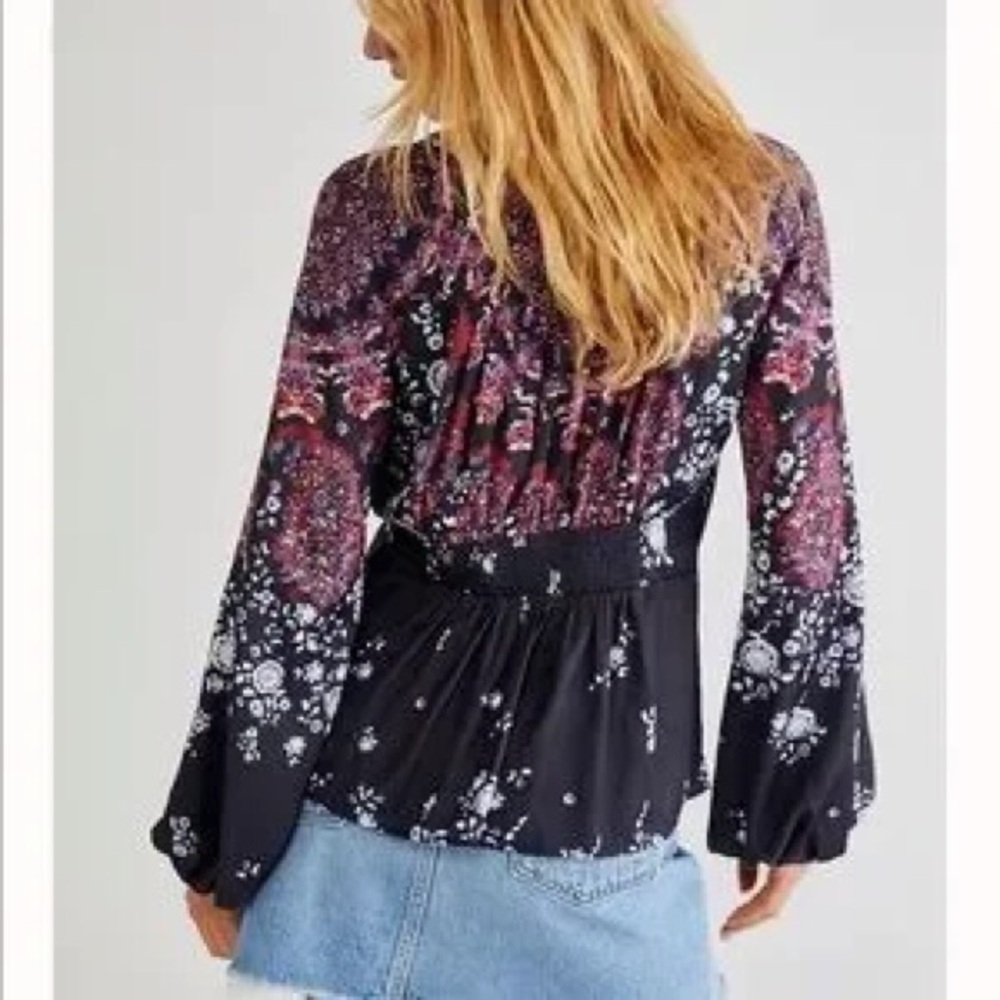 Free People Run Free Tunic Top Medium - Picture 8 of 8